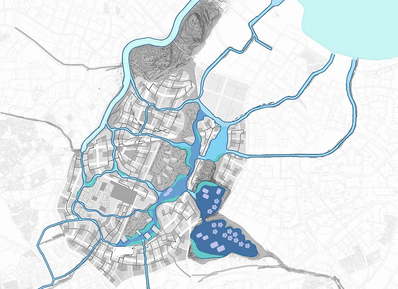 Stitching the Town Together with a Blue and Green Network in Paya Lebar Air Base