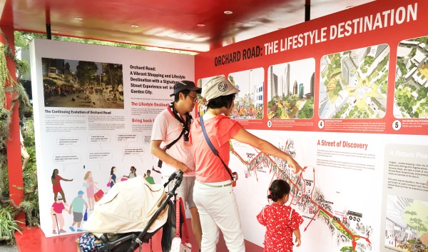 Orchard Road exhibition