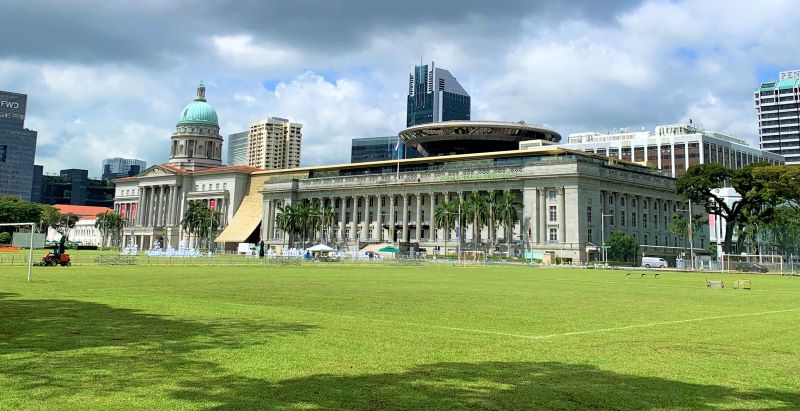National Gallery taken from the Padang